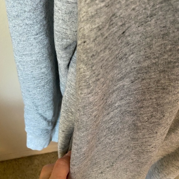 AG Women’s Dahlia Sweatshirt Dress Grey Size Small Athleisure Loungewear - Picture 6 of 10